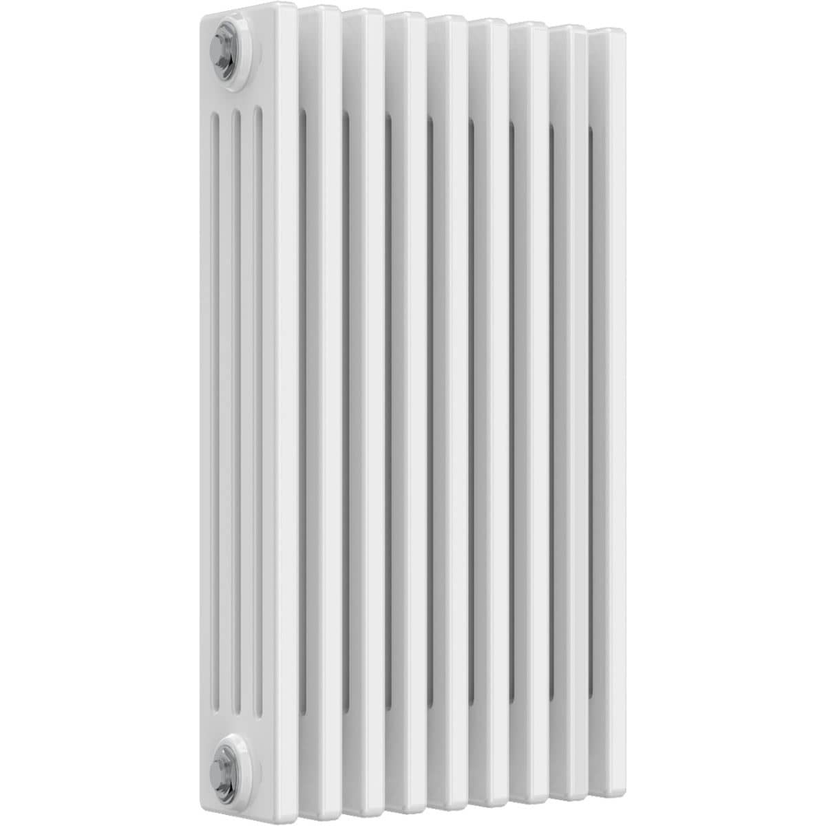 Aquarius Bathrooms Column Radiator Aquarius Foundry Horizontal 4 Column Radiator in White