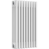 Aquarius Bathrooms Column Radiator Aquarius Foundry Horizontal 4 Column Radiator in White