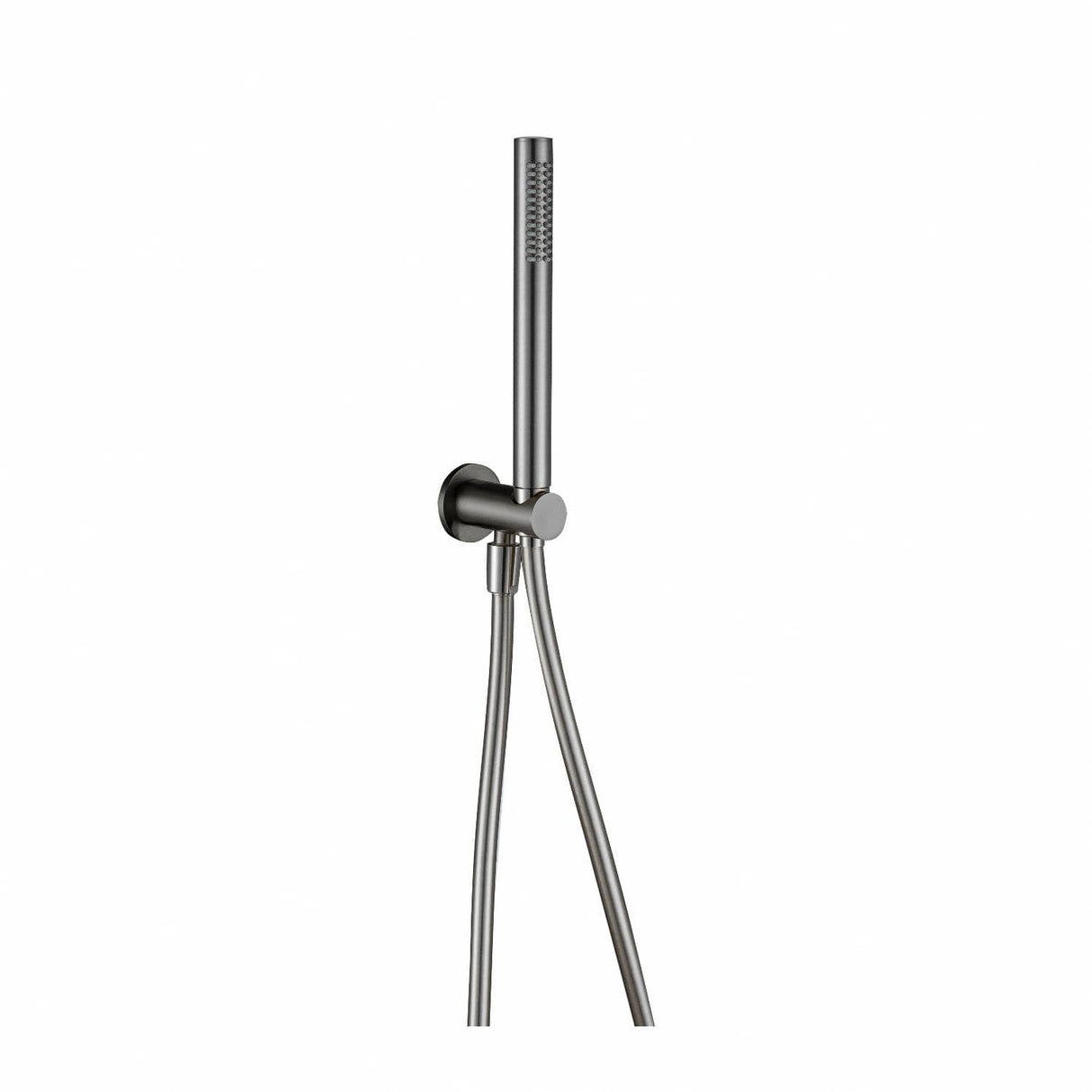 Aquarius RainLux Integrated Outlet Round Handheld Shower Kit