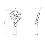 Imex Shower Handset Imex Ravine Multifunction Shower Handset