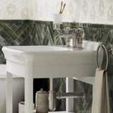 Burlington 3 Tap Hole Basin Set Burlington Guild 3 Hole Basin Mixer Tap in Brushed Nickel