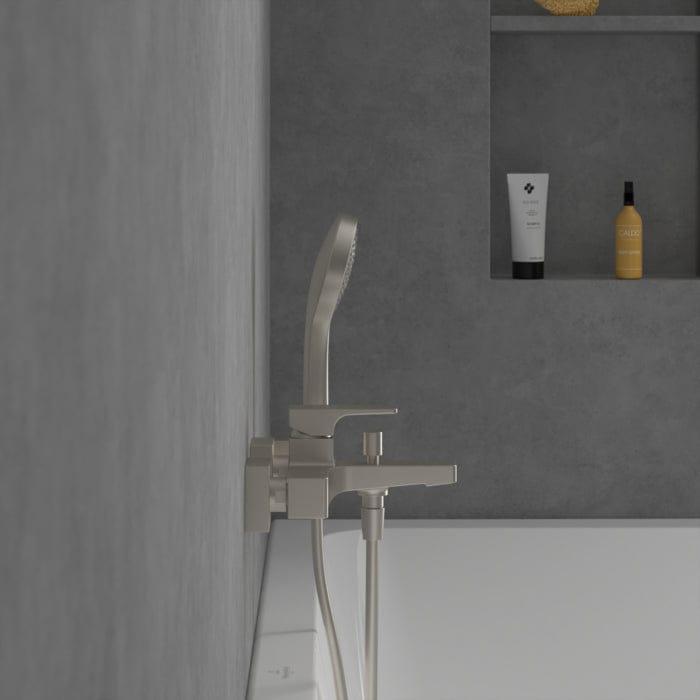 Villeroy & Boch Bath Shower Mixer Villeroy & Boch Architectura Square Wall Mounted Bath and Shower Mixer Tap