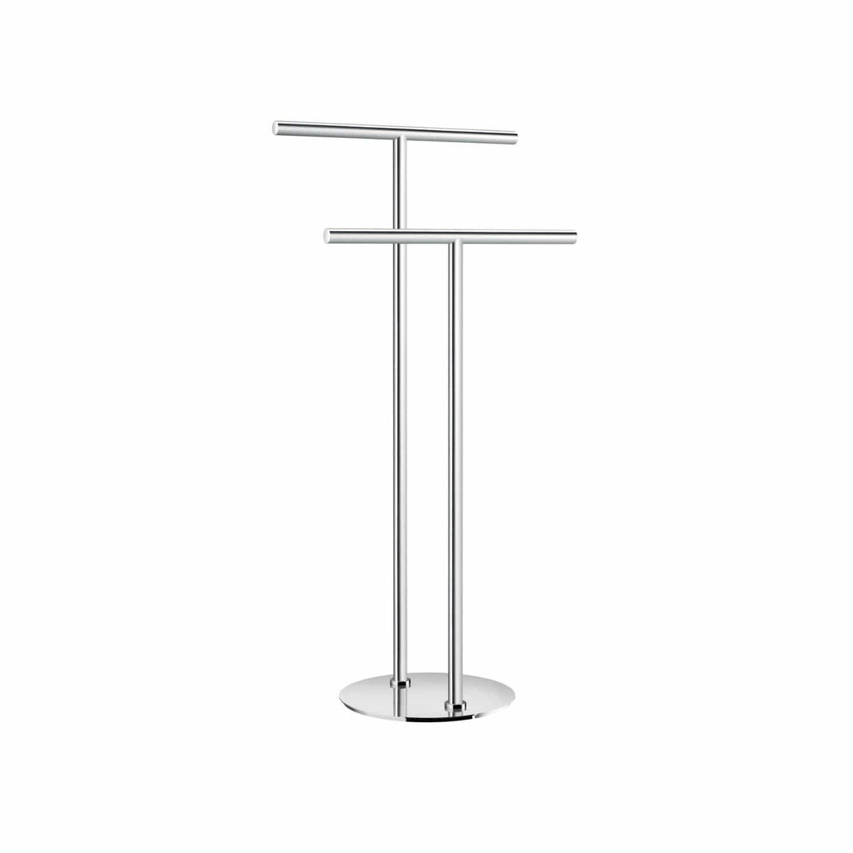 Smedbo Towel Rails and Rings Smedbo Outline Freestanding Double Towel Rail