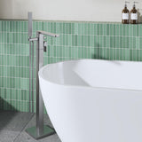 Aquarius Bathrooms Freestanding Bath Filler Aquarius Tetra Freestanding Bath Mixer Tap with Pencil Shower Handset