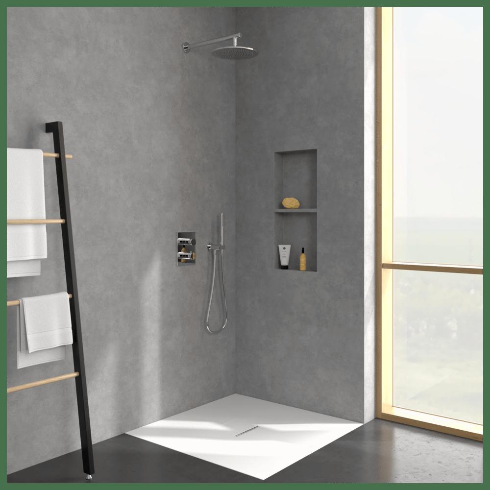 Villeroy & Boch Concealed Shower Set Villeroy & Boch Concealed Complete Shower Set with Shower Head and Handset