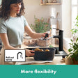 UK Bathroom Store Kitchen Tap Matt Black Hansgrohe Zesis M33 Single Lever Kitchen Mixer Tap 160 with Pull-Out Spray