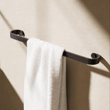 Crosswater Towel Rails and Rings Matt Black / 600mm Crosswater Velo Towel Rail