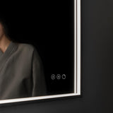Roca Illuminated Mirror Roca Mirai Comfort LED Illuminated Mirror with Perimeter Lighting