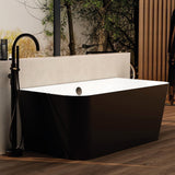 Imex Back to Wall Freestanding Baths Imex Ravine Back to Wall Freestanding Bath