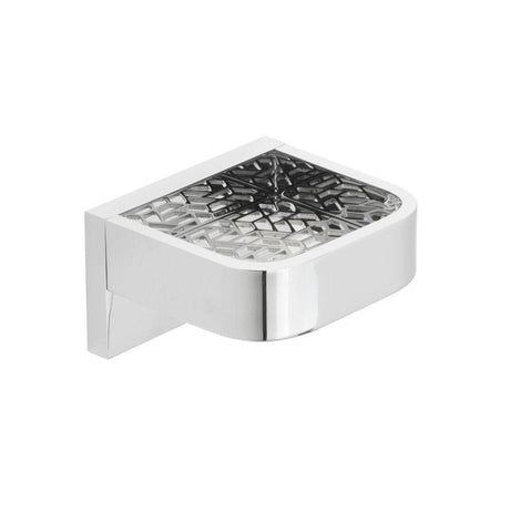 Vado Shelf Vado Omika Shelf With Geometric Insert 100mm Long in Chrome