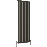 Aquarius Bathrooms Panel Radiator Aquarius Flat Single Vertical Radiator