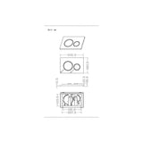 Aquarius Bathrooms Wall Hung WC Frame Aquarius Urbano 1080mm Frame and Cistern with Flush Plate
