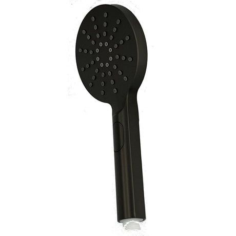 TED Shower Handset Gunmetal Grey TED Universal 3 Function Round Shower Handset