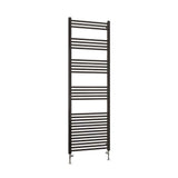 Eastbrook Ladder Rail Eastbrook Wendover Straight Heated Towel Rail in Black Gold