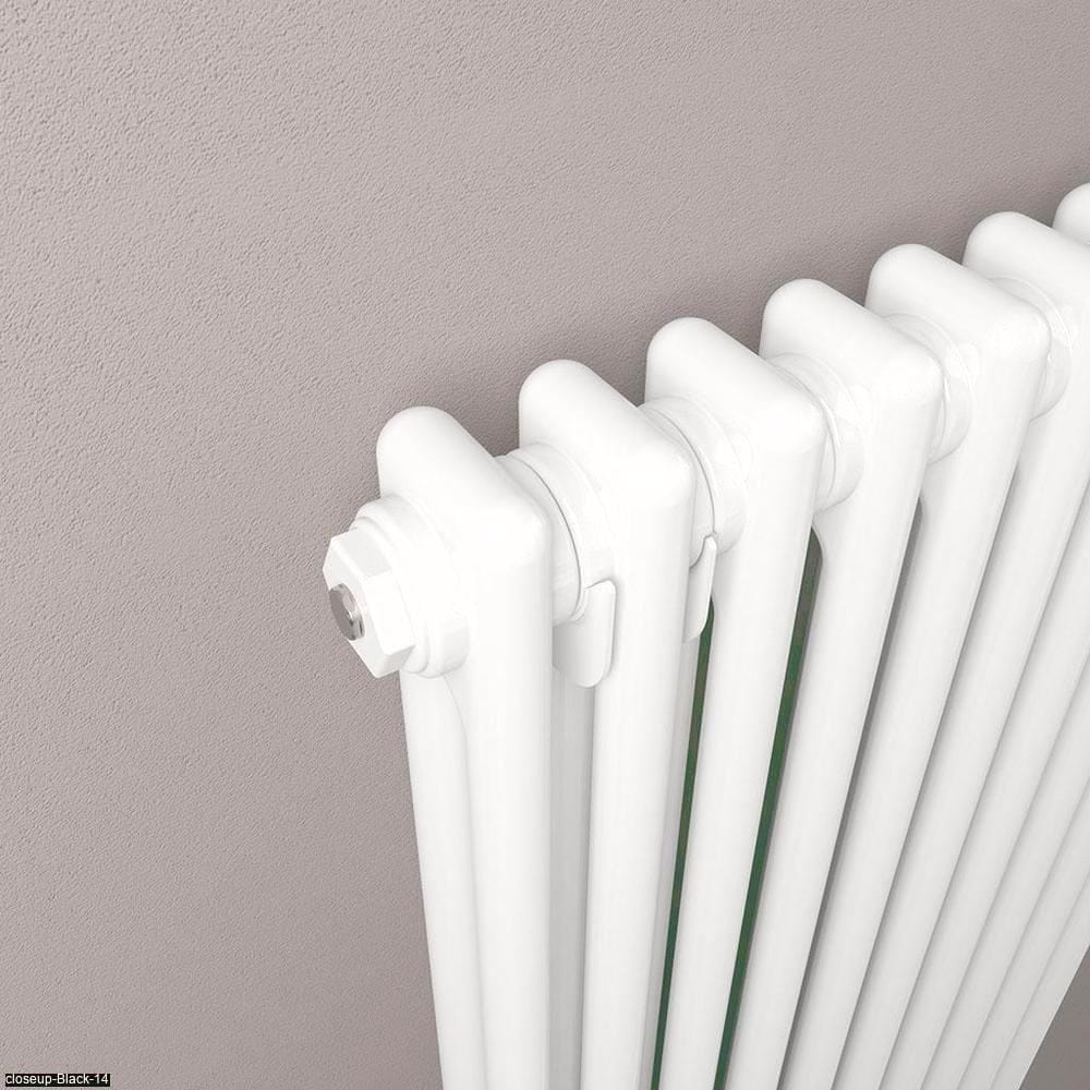 Eastbrook Rivassa Traditional 2 Column Radiator in Gloss White