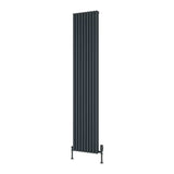 Reina Panel Radiator 1800 x 350mm / Anthracite Reina Albano Central Heating Vertical Radiator