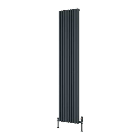Reina Panel Radiator 1800 x 350mm / Anthracite Reina Albano Central Heating Vertical Radiator