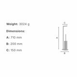 Smedbo Toilet Roll Holder Smedbo Outline Freestanding Toilet Roll Holder and Toilet Brush