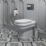 Burlington Back To Wall Toilet Burlington Riviera Back to Wall Toilet with Soft Close Seat