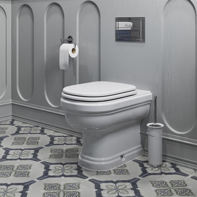 Burlington Back To Wall Toilet Burlington Riviera Back to Wall Toilet with Soft Close Seat