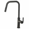 JTP Kitchen Tap Brushed Black JTP Decor Single Lever Pull Out Kitchen  Mixer Tap