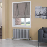 Eastbrook Column Radiator 600 x 1010 / Dual Fuel Eastbrook Rivassa Traditional 2 Column Radiator in Chrome Effect