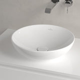 Villeroy & Boch Countertop Basin Villeroy & Boch Loop & Friends Round Countertop Basin in White Alpin