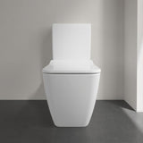 Villeroy & Boch Close Coupled Toilet Villeroy & Boch Venticello Rimless Close Coupled Toilet with Slimline Soft Close Seat