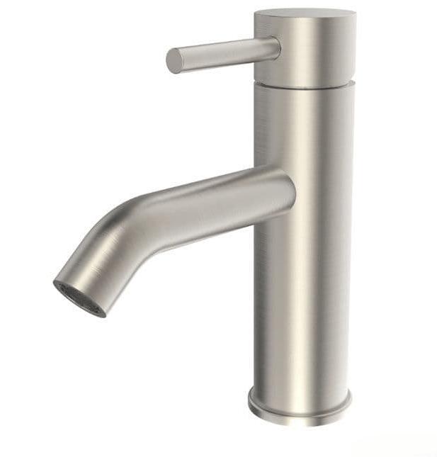 Saneux Mono Basin Tap Saneux COS Basin Mixer Tap in Brushed Nickel