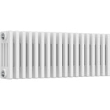 Aquarius Bathrooms Column Radiator Aquarius Foundry Horizontal 4 Column Radiator in White