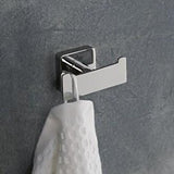 Villeroy & Boch Robe Hook Chrome Villeroy & Boch Elements - Striking Double Towel Hook