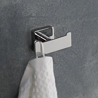 Villeroy & Boch Robe Hook Chrome Villeroy & Boch Elements - Striking Double Towel Hook