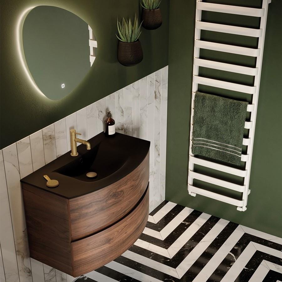 Crosswater Illuminated Mirror Crosswater Artist Forme LED Back Lit Illuminated Mirror 640 x 488mm