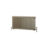 Eastbrook Column Radiator Eastbrook Rivassa Traditional 2 Column Radiator in Bronze Effect