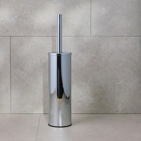 Miller Toilet Brush Chrome Miller Signature Freestanding Toilet Brush Set