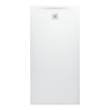 Laufen 1600 x 800mm / Drain on Short Side Laufen Marbond PRO Rectangular Tray with Waste in White
