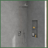 Villeroy & Boch Concealed Shower Set Chrome / Round Villeroy & Boch Concealed Complete Shower Set with Shower Head and Handset