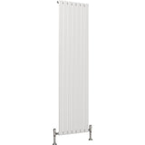 Aquarius Bathrooms Panel Radiator 1800 x490mm / White Aquarius Flat Single Vertical Radiator