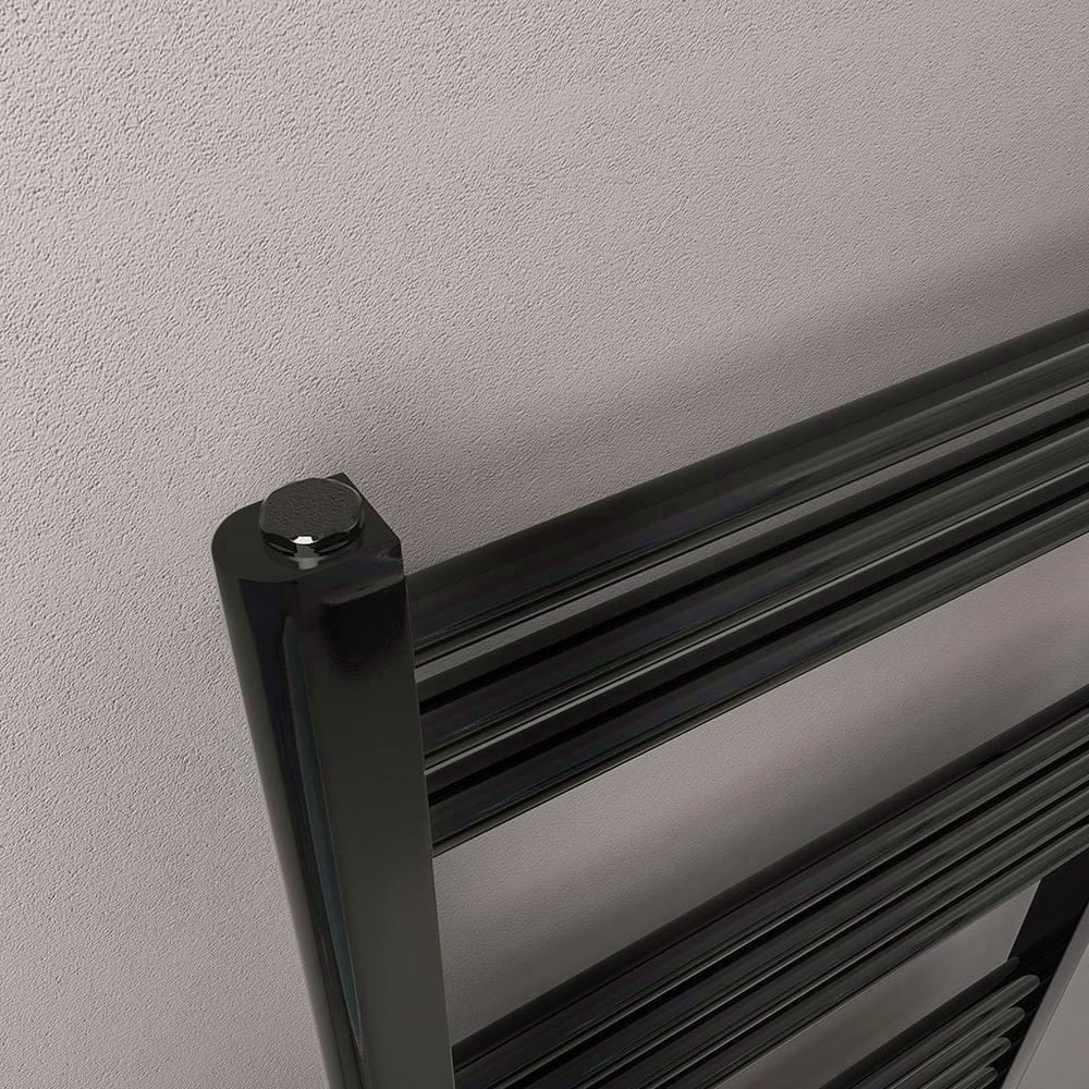 Eastbrook Wendover Straight Heated Towel Rail in Black Gold