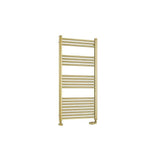 Eastbrook Wendover Straight Heated Towel Rail in Brushed Brass