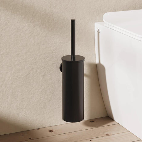 Britton Toilet Brush Holder Matt Black Britton Hoxton 2.0 Wall Mounted Toilet Brush Holder