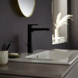 Hansgrohe Mono Basin Tap Hansgrohe Vernis Blend Single Lever Basin Mixer Tap 190 with Pop-Up Waste in Matt Black