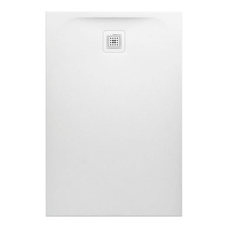 Laufen 1200 x 800mm / Drain on Short Side Laufen Marbond PRO Rectangular Tray with Waste in White