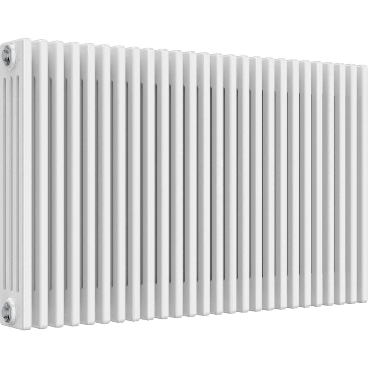Aquarius Bathrooms Column Radiator Aquarius Foundry Horizontal 4 Column Radiator in White