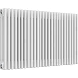 Aquarius Bathrooms Column Radiator Aquarius Foundry Horizontal 4 Column Radiator in White