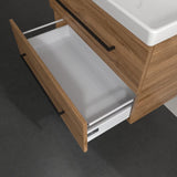 Villeroy & Boch Wall Mounted Vanity Unit Villeroy & Boch Avento Wall Hung Vanity Unit 780mm Two Drawers with Basin
