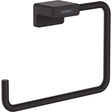 Hansgrohe Towel Rails and Rings Matt Black Hansgrohe Addstoris Towel Ring