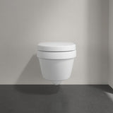 Villeroy & Boch Wall Hung Toilet Villeroy & Boch Architectura Compact Wall Hung Rimless DirectFlush Toilet with Soft Close Seat