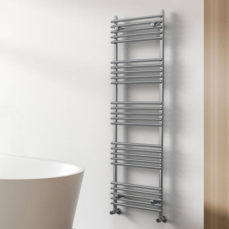 Vogue Designer Towel Radiator Vogue Tune Straight Designer Towel Radiator in Chrome