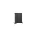 Eastbrook Panel Radiator Eastbrook Charlton Horizontal Aluminium Designer Radiator in Matt Anthracite